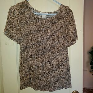 Cheetah Print Top